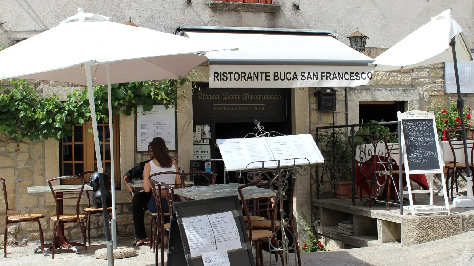 Outdoor tables